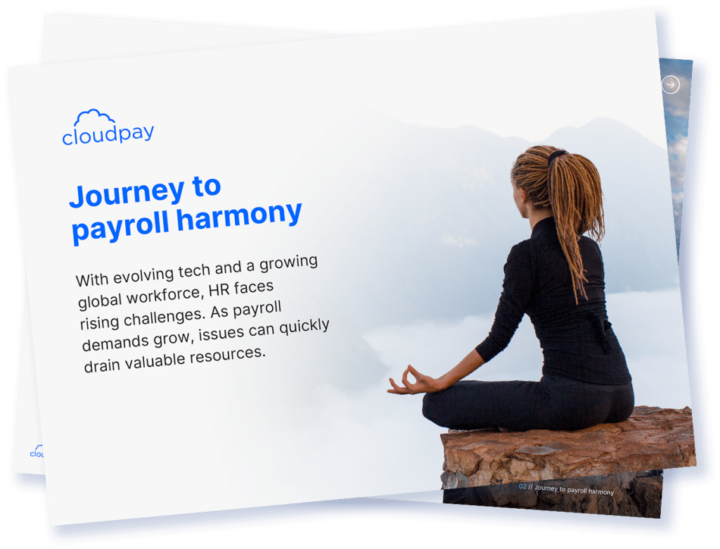 report Journey to  Payroll Harmony x3